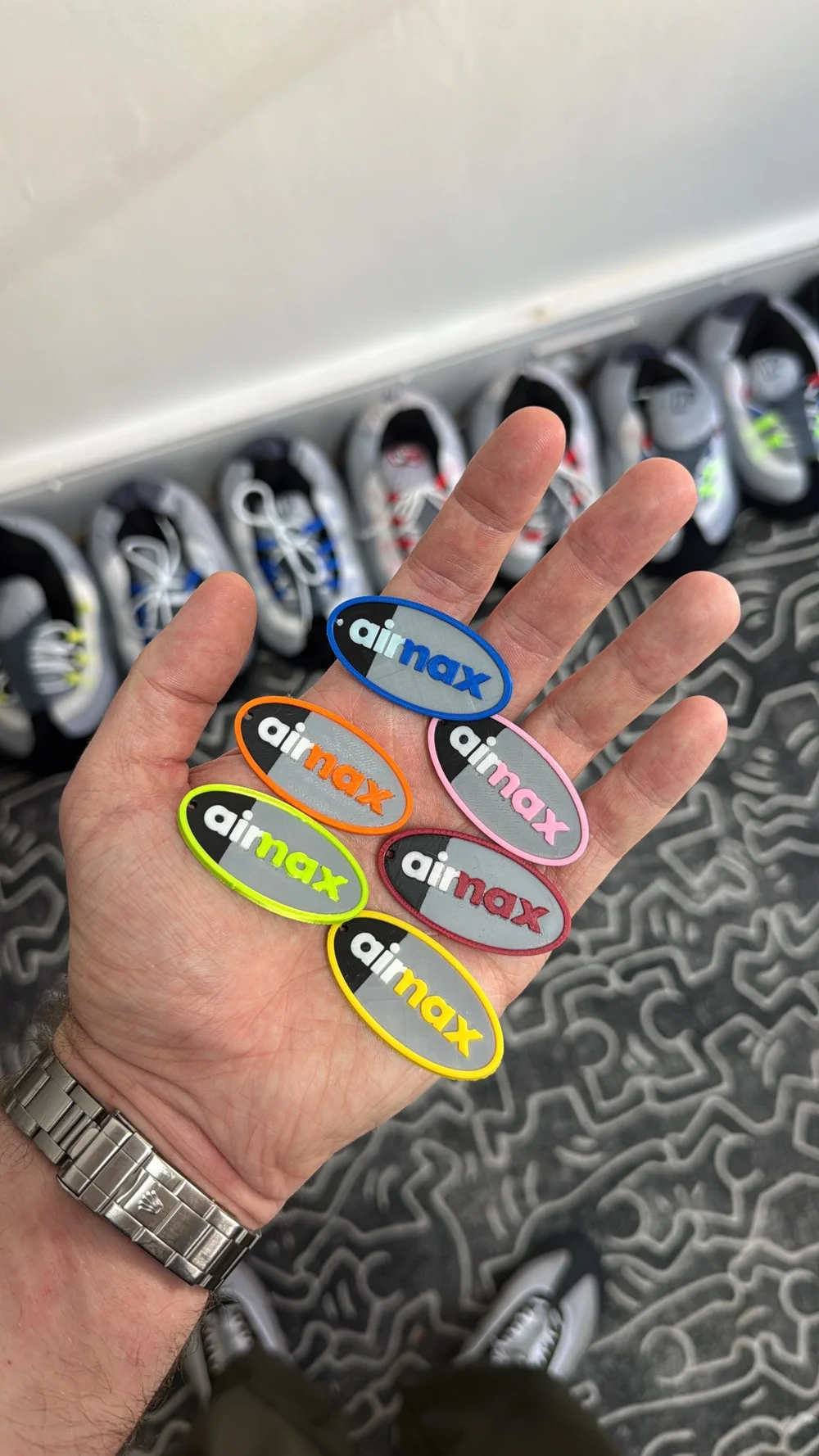 3D Printed Air Max 95 Keyring — Sneaker Planters
